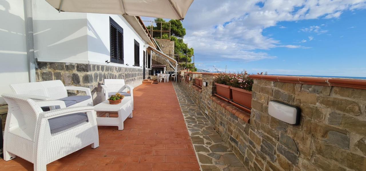 Villa Martina Mare Casal Velino Dış mekan fotoğraf